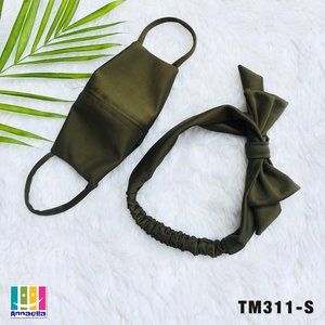 Annaella Headband / Turban & Face Mask Set, TM311S